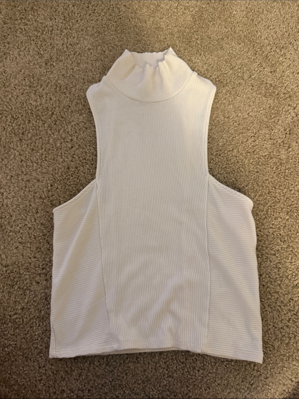 high neck top